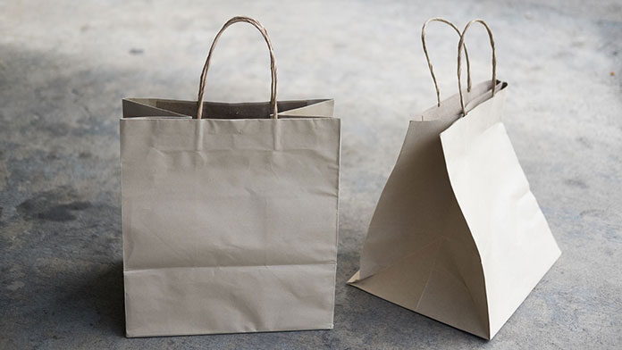 Ekologiczne papierowe torby na zakupy
